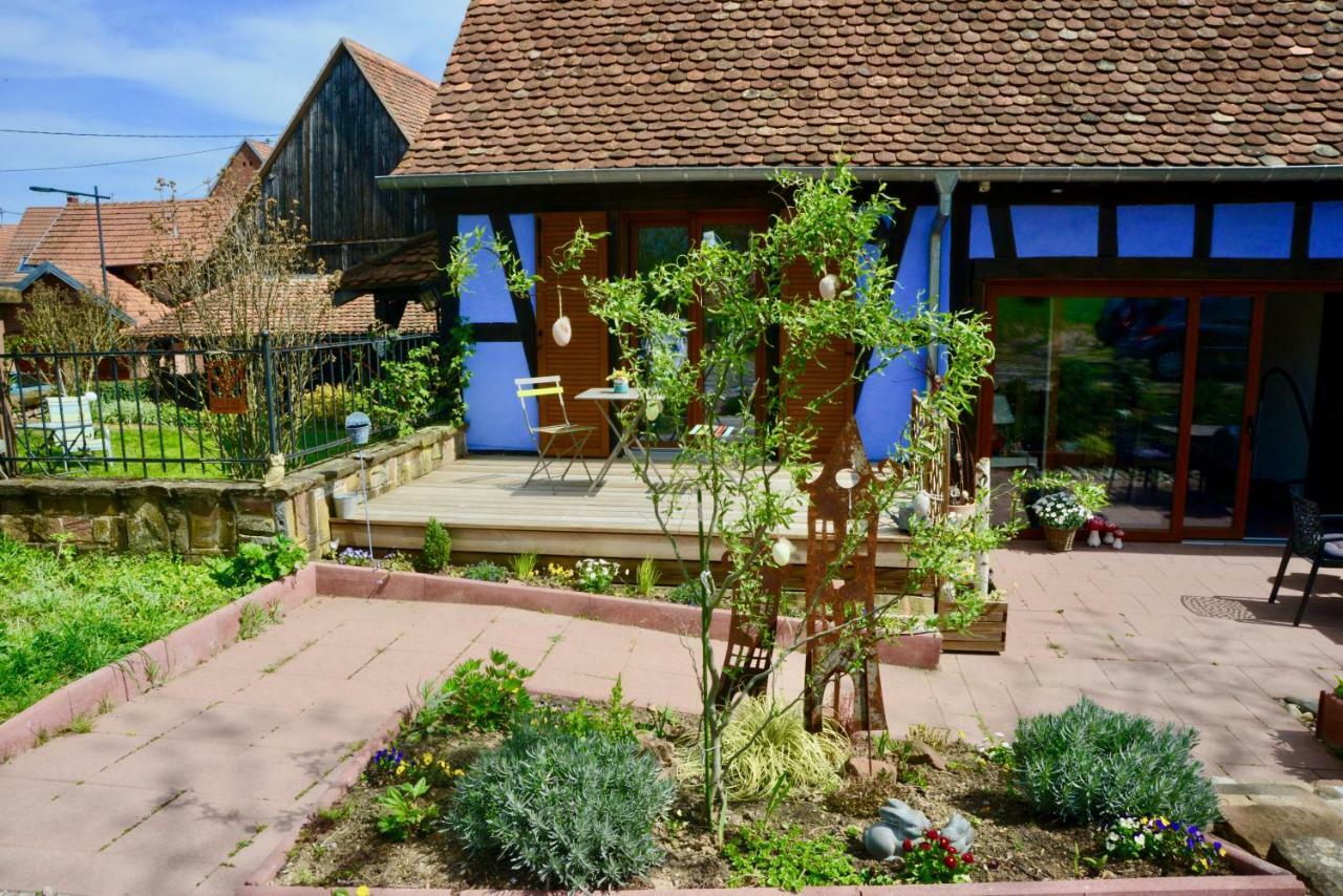 Le Clos Bleu - Gite Rural Schillersdorf Exterior foto