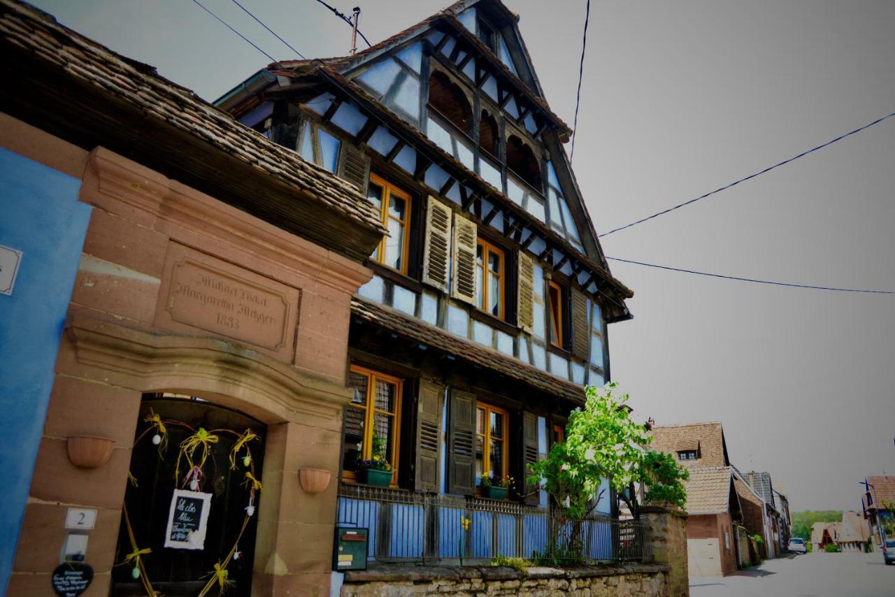 Le Clos Bleu - Gite Rural Schillersdorf Exterior foto